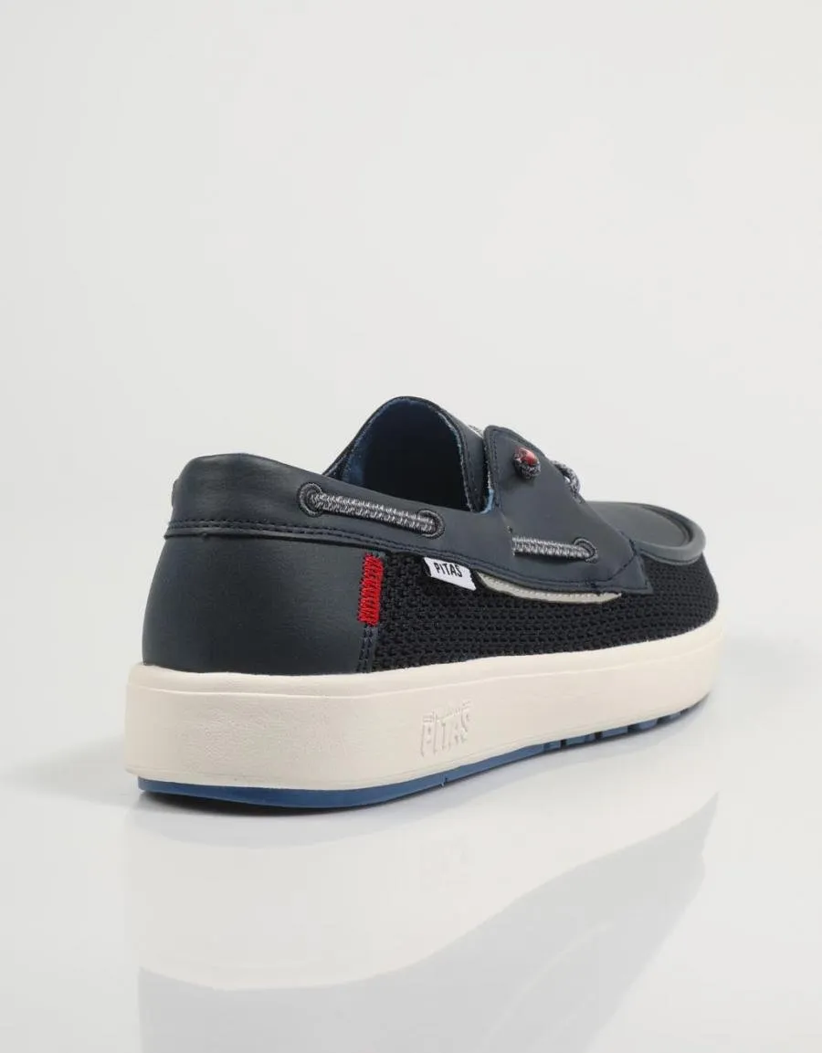  sports shoes WALKIN PITAS Capri en Navy Blue 82742