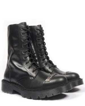 SS20 Gothic Logo Combat Boots