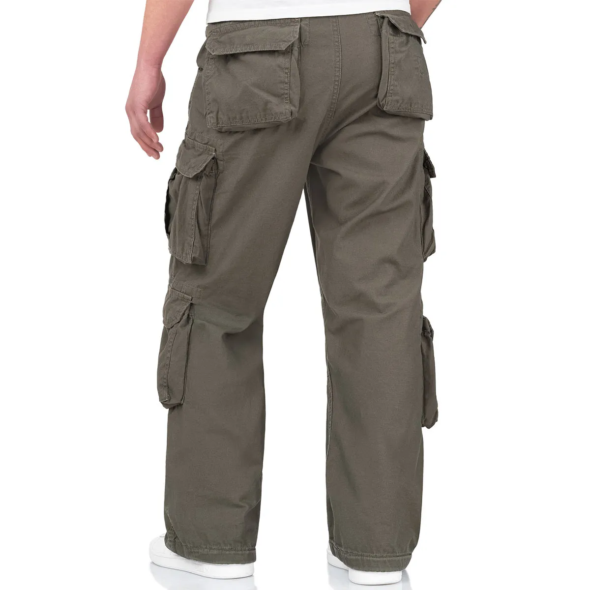 Surplus Airborne Vintage Trousers Olive Green