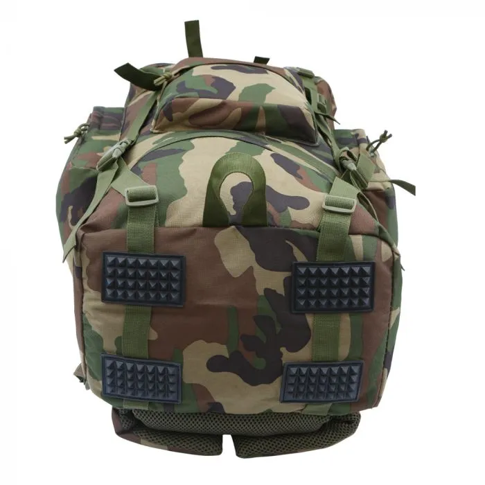 Tactical Rucksack – Woodland Camo - 65L