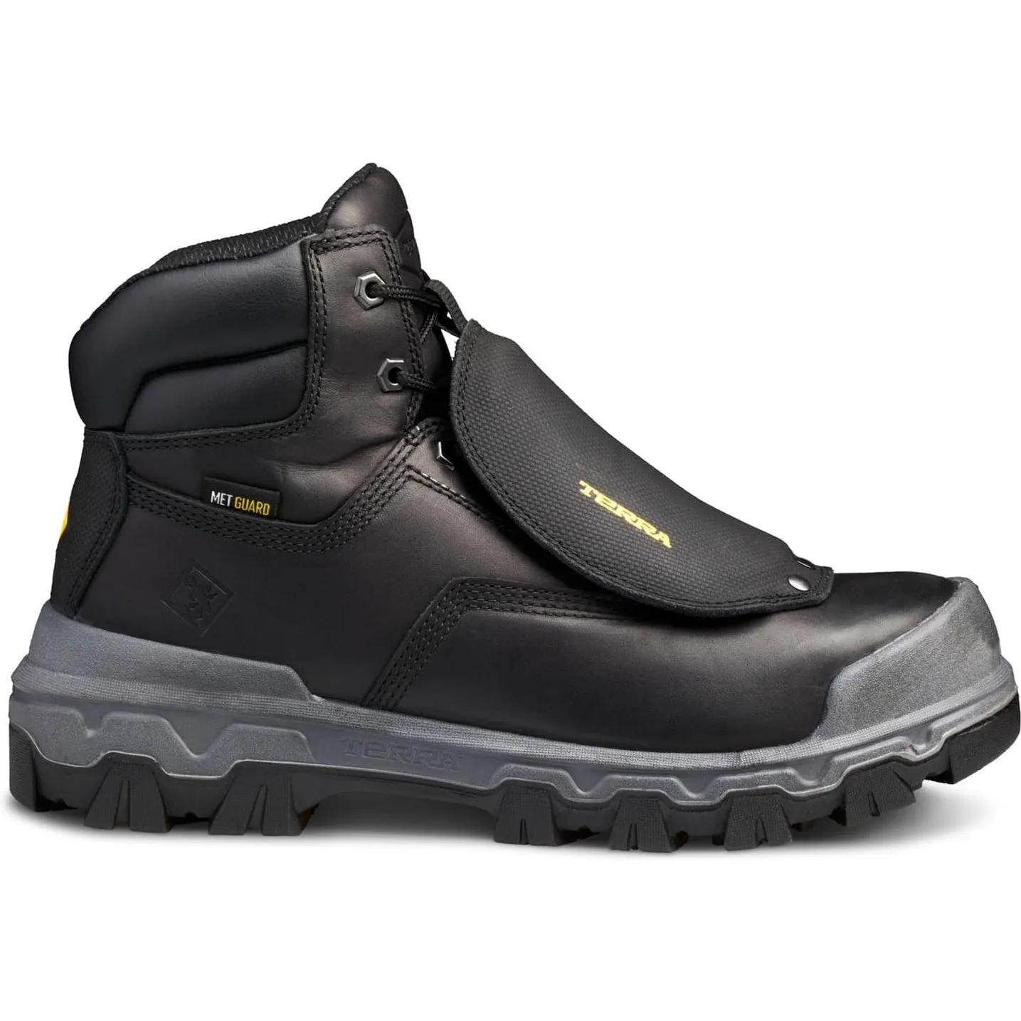 Terra Men's Sentry 2020 6" Comp Toe WP Safety Work Boot -Black- 4NRXBK