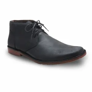 The Carpentry Ankle Boot Nubuck Black