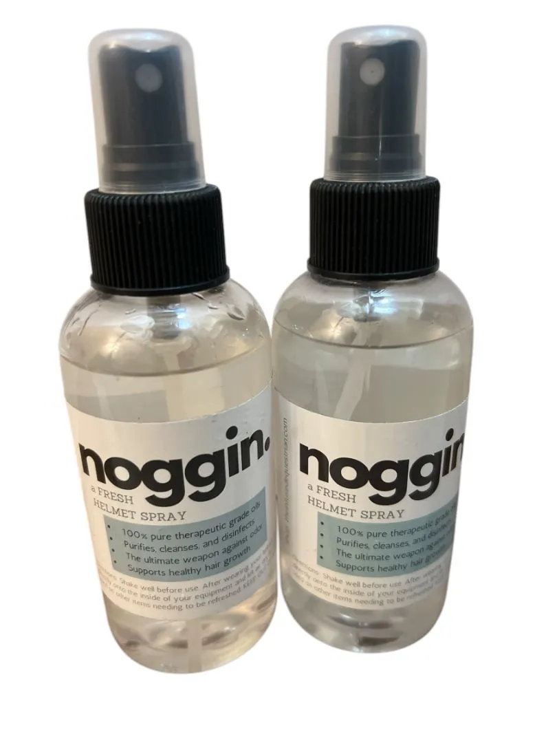 The Infused Equestrian Noggin. A Fresh Helmet Spray 4 oz (2 Pack) NEW