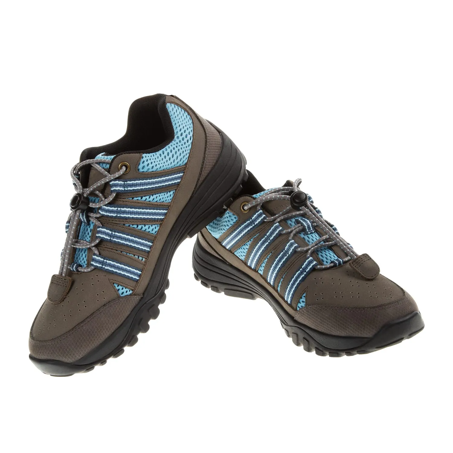 Trail Shoe • Taylor Grey Nubuck & Blue Mesh