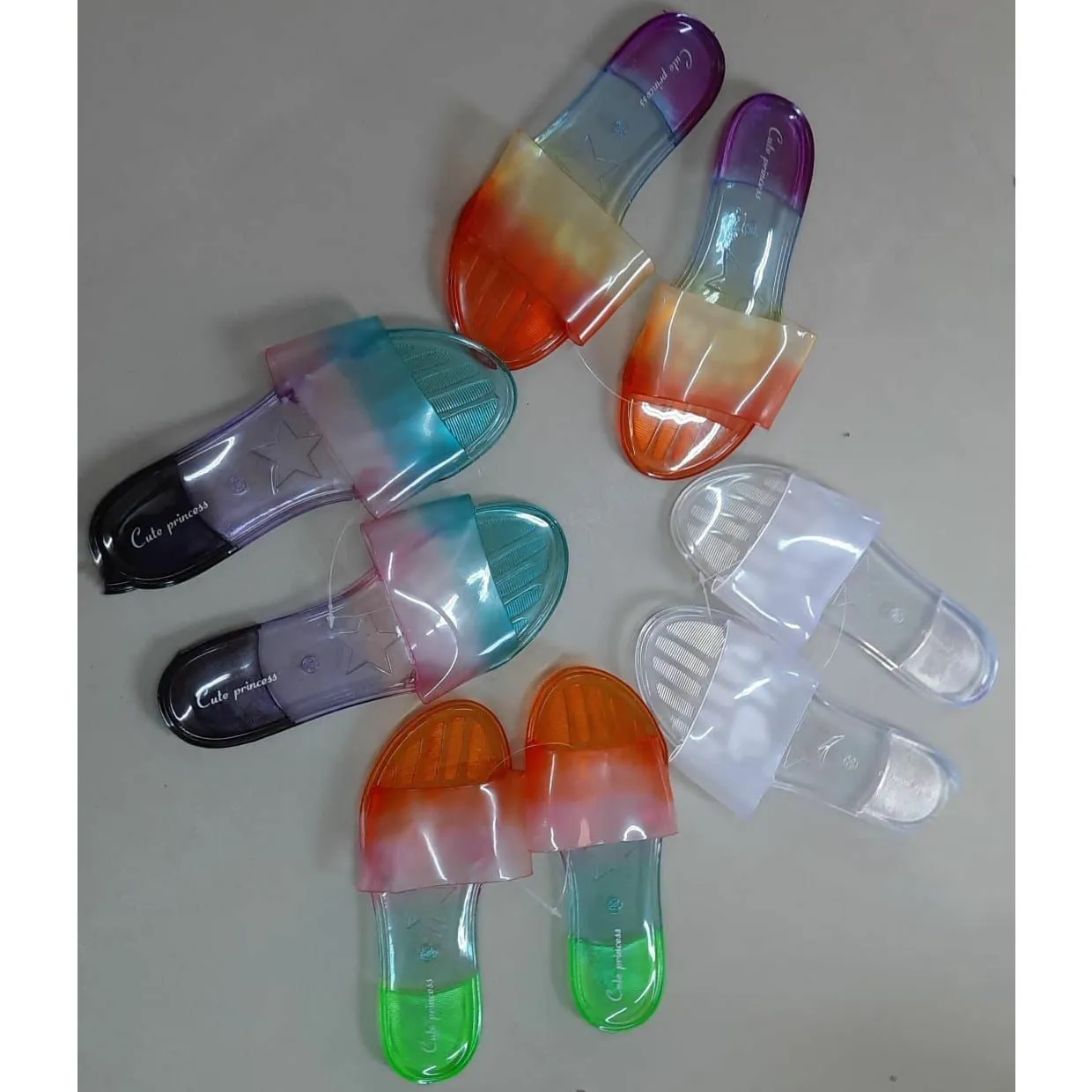 Transparent Plastic Beach Shoes