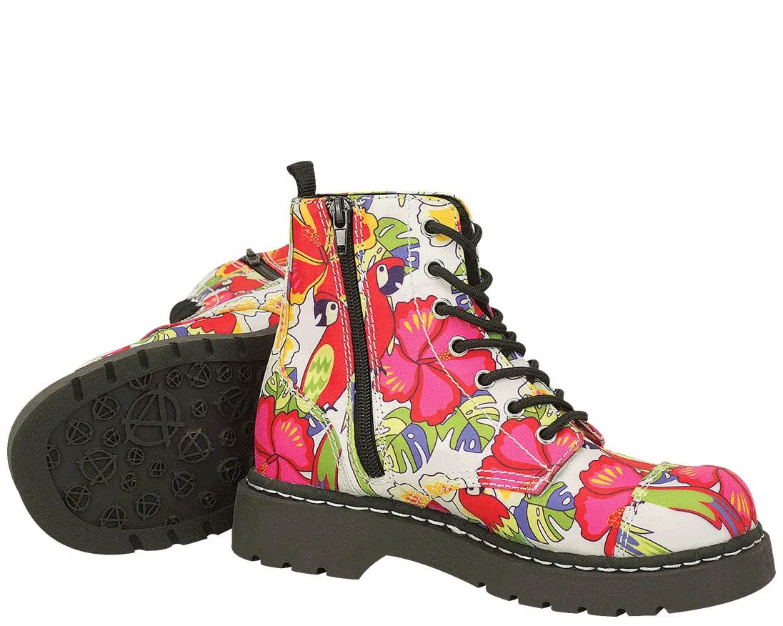 Tropical Parrot Boots - *FINAL SALE/NON-RETURNABLE