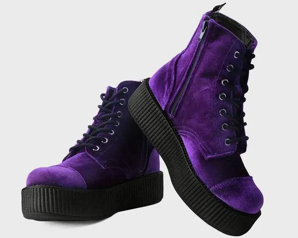 TUK V9656L Violet Velvet Viva Mondo Boot