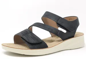 Velcro Multi Strap Sandal