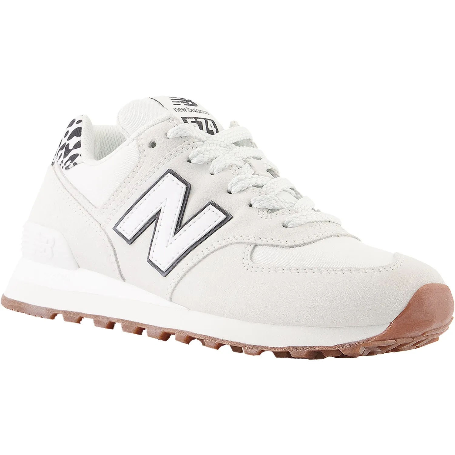 Women's New Balance WL574XW2 Reflection/White/Black Suede/Mesh