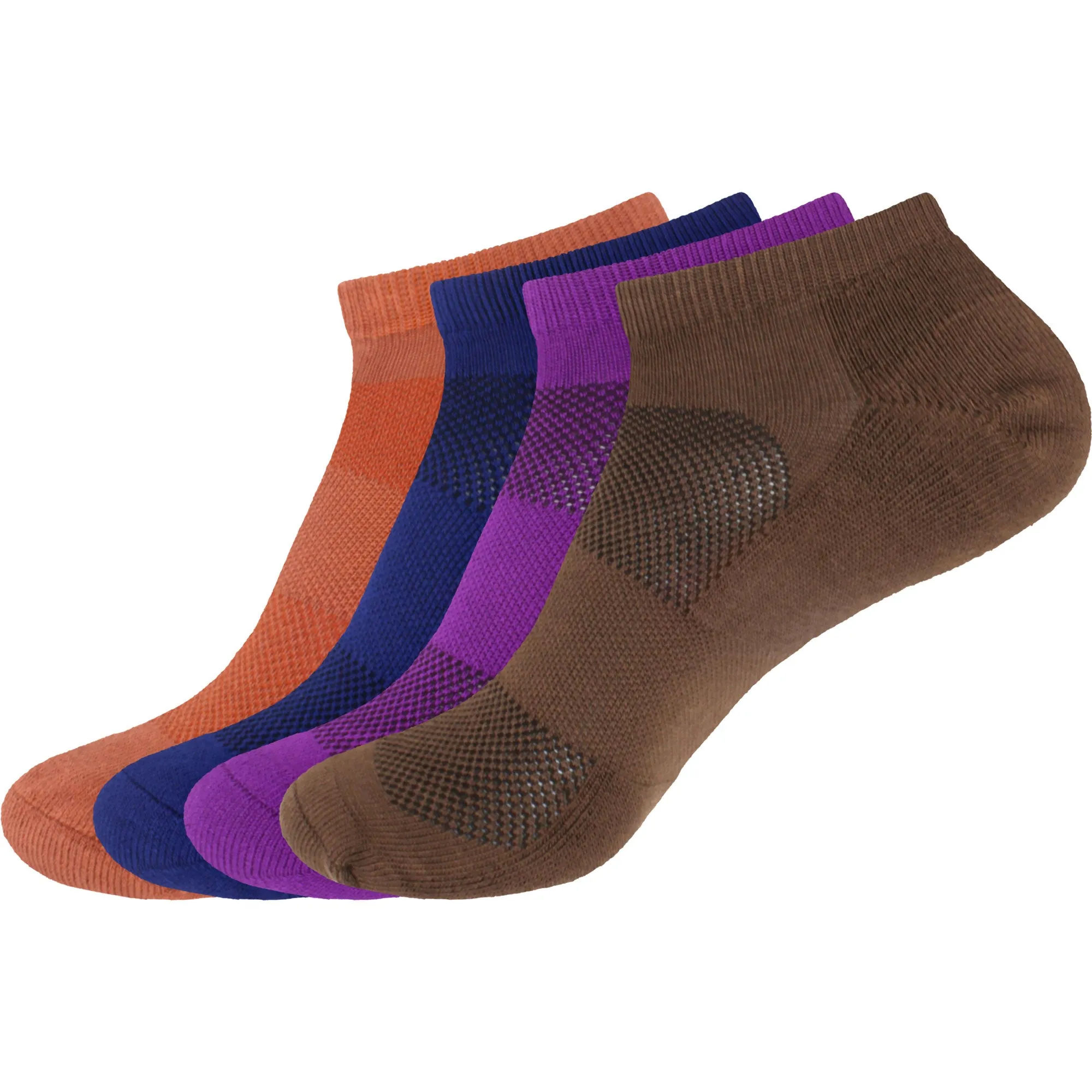 Women's Rayon from Bamboo Fiber Sports Superior Wicking Athletic Ankle Socks