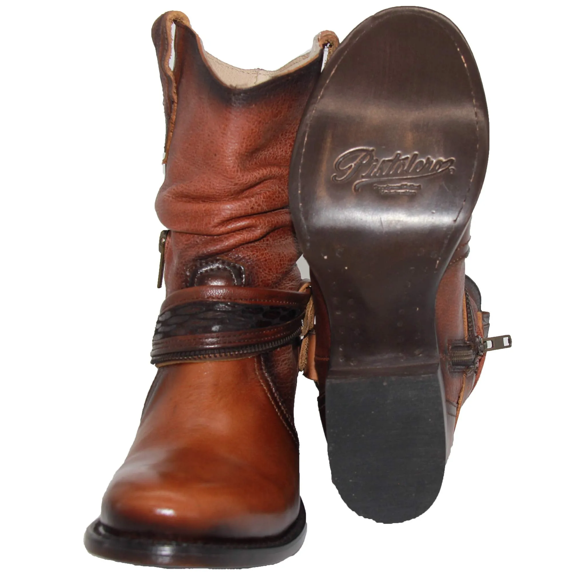 Womens Western Cowboy Cowgirl Leather Boot