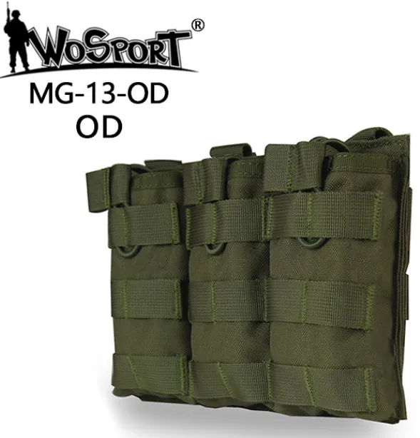 Wosport 5.56mm Triple Magazine Pouch