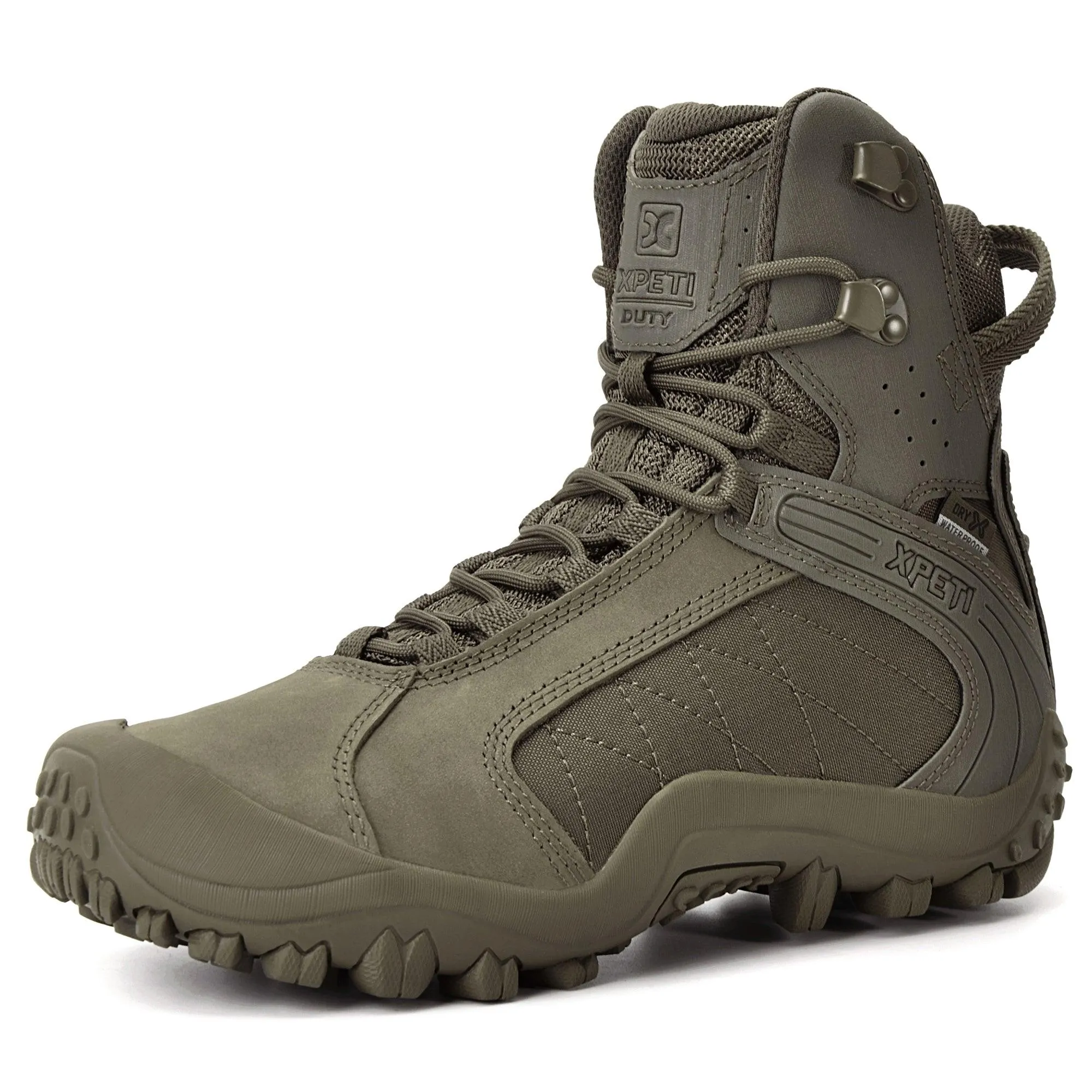 XPETI Men's Raptor Waterproof Combat Military Tactical Boots