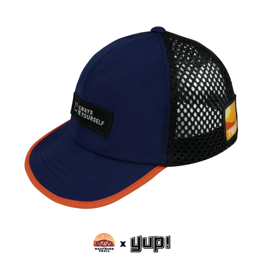 YUP! x The West Wind Trail 2023 - Trail Trucker Cap - Navy