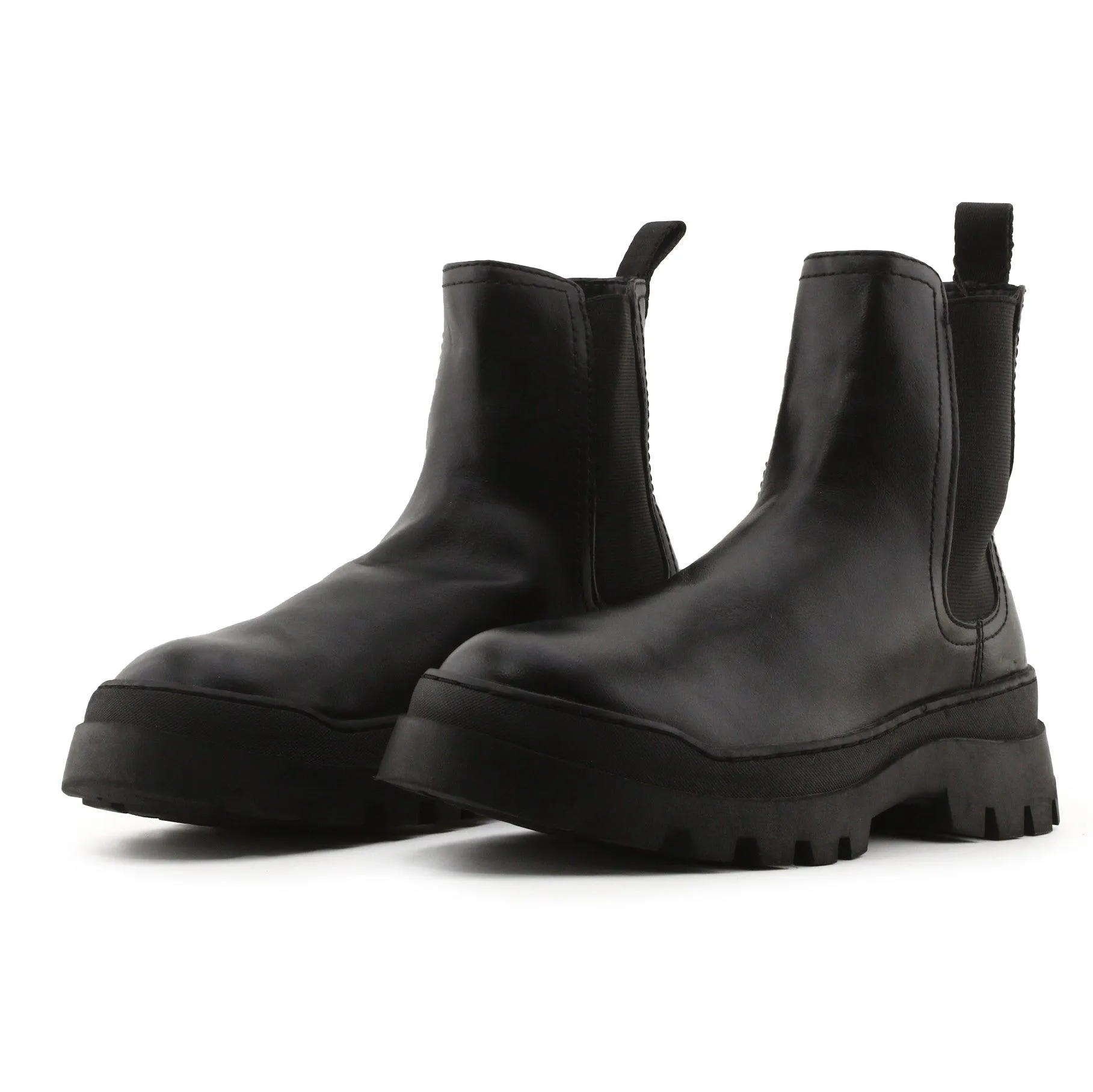 Zara Stretchable Ankle Boots| 100% Authentic Leather