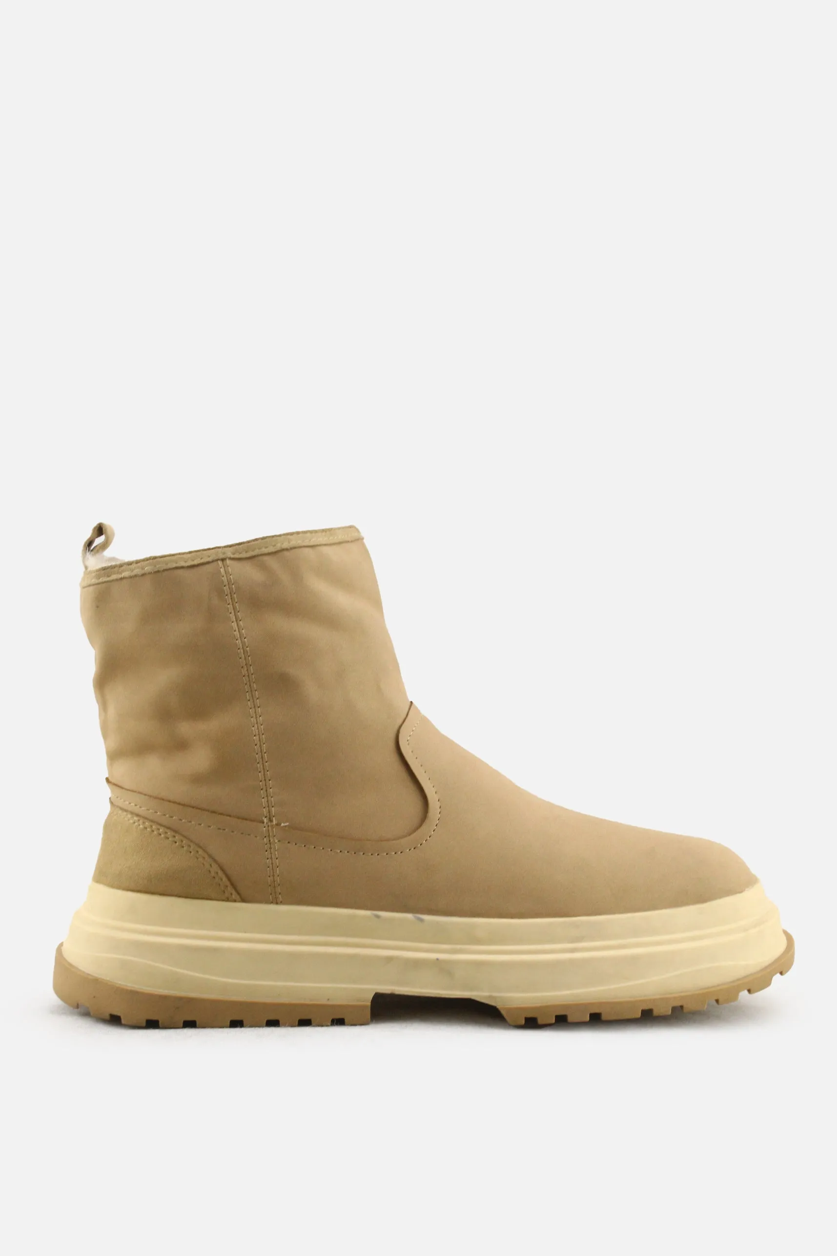 Zara Zipper Snow Boots | Suede